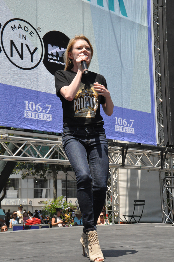 Photo Coverage: Casts of PARAMOUR, LES MIZ & More Bring it Home to Bryant Park Image
