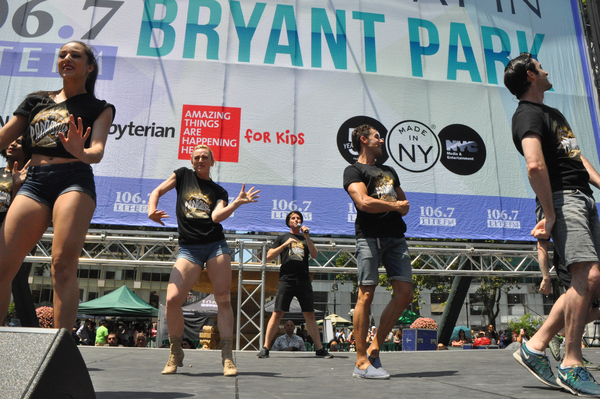Photo Coverage: Casts of PARAMOUR, LES MIZ & More Bring it Home to Bryant Park 