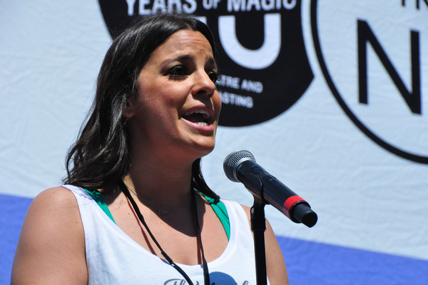Photo Coverage: Casts of PARAMOUR, LES MIZ & More Bring it Home to Bryant Park Image