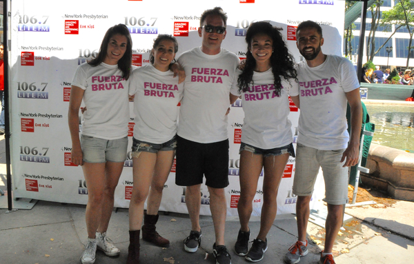 Photo Coverage: Casts of PARAMOUR, LES MIZ & More Bring it Home to Bryant Park Image
