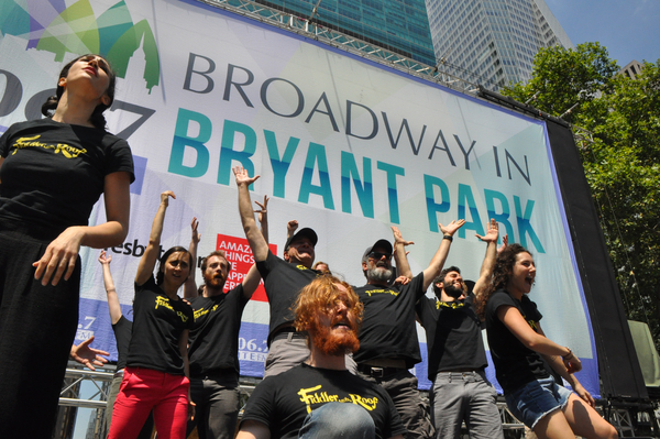 Photo Coverage: Casts of PARAMOUR, LES MIZ & More Bring it Home to Bryant Park Image