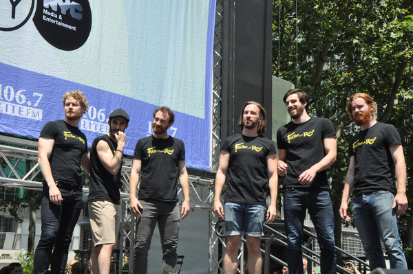 Photo Coverage: Casts of PARAMOUR, LES MIZ & More Bring it Home to Bryant Park Image