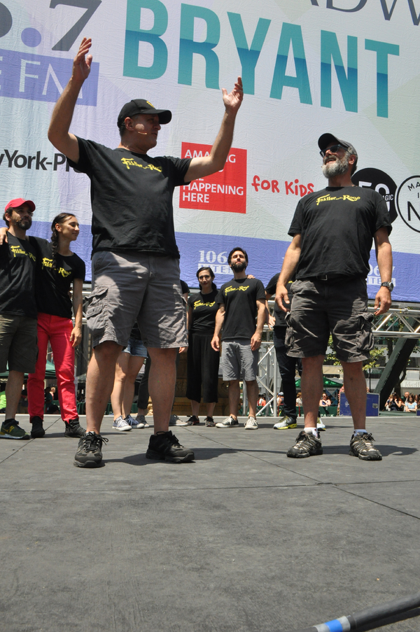 Photo Coverage: Casts of PARAMOUR, LES MIZ & More Bring it Home to Bryant Park Image