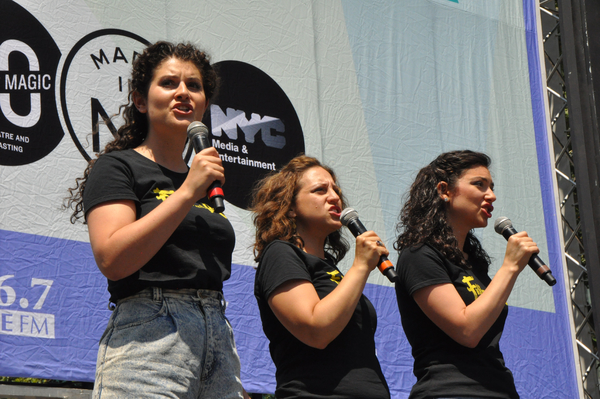 Photo Coverage: Casts of PARAMOUR, LES MIZ & More Bring it Home to Bryant Park Image