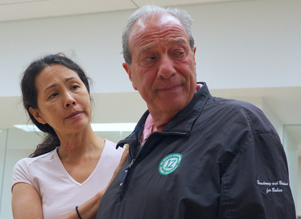 Photo Flash: In Rehearsal for Josh Kaplan's Family Drama VISITING HOURS at TheaterLab NYC Image