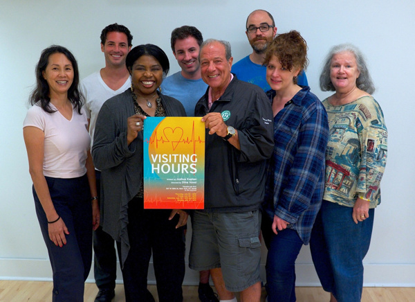 Photo Flash: In Rehearsal for Josh Kaplan's Family Drama VISITING HOURS at TheaterLab NYC Image