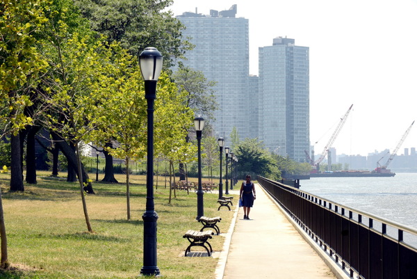 Photo Flash: Queensbridge Park Esplanade Named for Local Advocate Elizabeth McQueen Image
