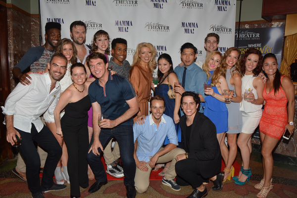 James Olmstead, Antoinette DiPietropolo, Kelli Gautreau with members of the cast-Dari Photo