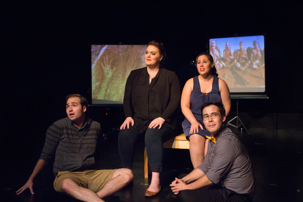 Photo Flash: First Look at Brown Paper Box Co.'s NOW. HERE. THIS. Image