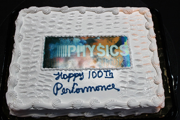 Photo Flash: THAT PHYSICS SHOW Celebrates 100th Performance Off-Broadway Image