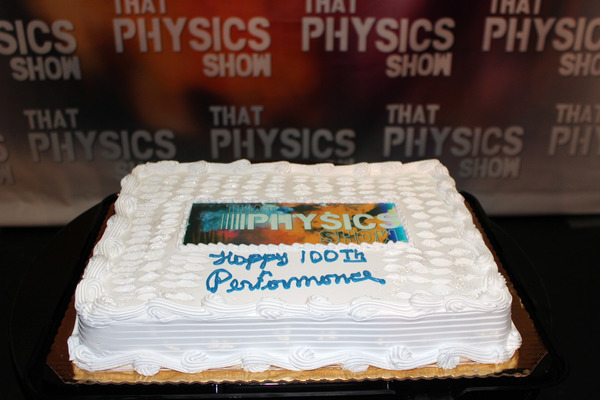 Photo Flash: THAT PHYSICS SHOW Celebrates 100th Performance Off-Broadway Image