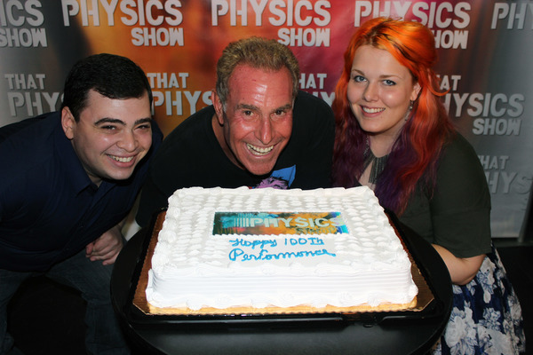 Photo Flash: THAT PHYSICS SHOW Celebrates 100th Performance Off-Broadway Image