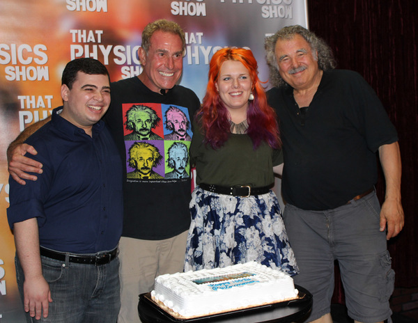 Photo Flash: THAT PHYSICS SHOW Celebrates 100th Performance Off-Broadway Image