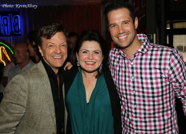 Jim Caruso, Michelle McConnell and David Osmond Photo