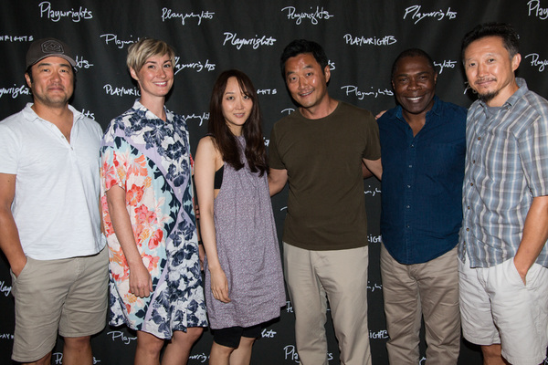 Photo Flash: In Rehearsal with Playwrights Horizons' AUBERGINE Image