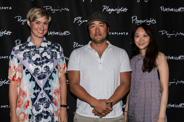 Photo Flash: In Rehearsal with Playwrights Horizons' AUBERGINE Image