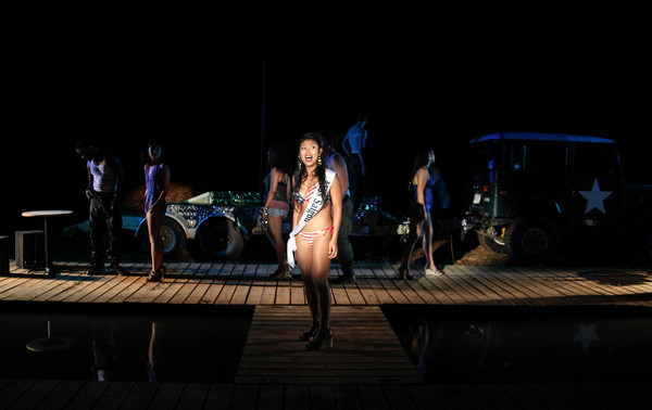 Photo Flash: First Look at Serenbe Playhouse's MISS SAIGON, Featuring Real-Life Helicopter Image