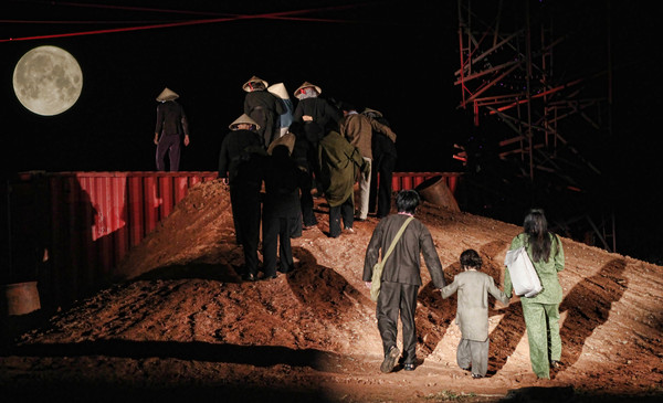 Photo Flash: First Look at Serenbe Playhouse's MISS SAIGON, Featuring Real-Life Helicopter Image
