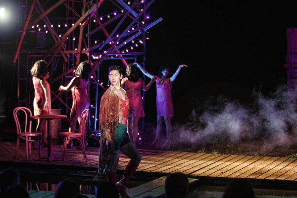 Photo Flash: First Look at Serenbe Playhouse's MISS SAIGON, Featuring Real-Life Helicopter Image