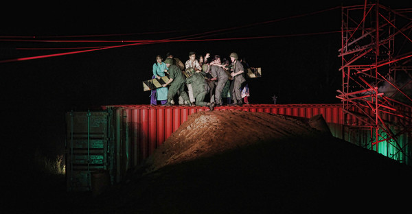 Photo Flash: First Look at Serenbe Playhouse's MISS SAIGON, Featuring Real-Life Helicopter Image