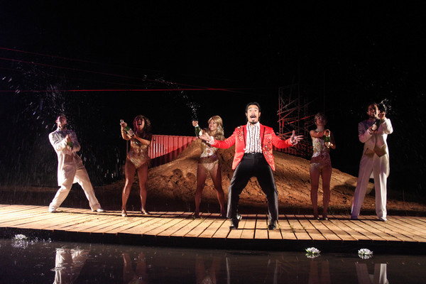 Photo Flash: First Look at Serenbe Playhouse's MISS SAIGON, Featuring Real-Life Helicopter Image
