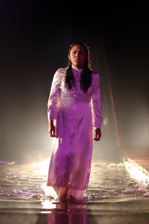 Photo Flash: First Look at Serenbe Playhouse's MISS SAIGON, Featuring Real-Life Helicopter Image