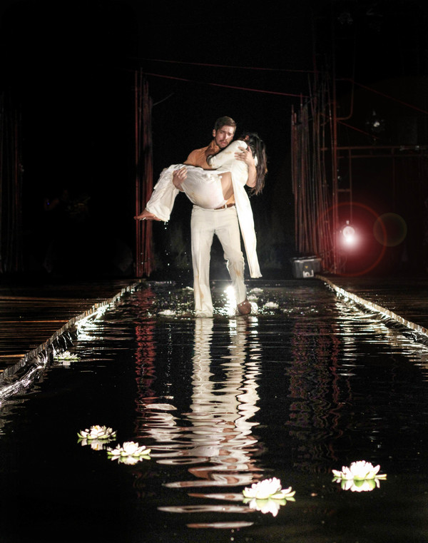 Photo Flash: First Look at Serenbe Playhouse's MISS SAIGON, Featuring Real-Life Helicopter Image