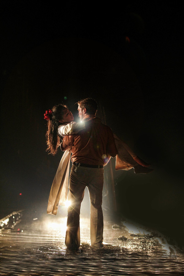 Photo Flash: First Look at Serenbe Playhouse's MISS SAIGON, Featuring Real-Life Helicopter Image