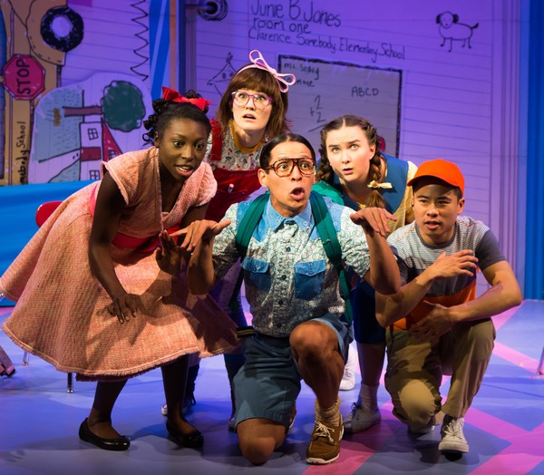 Photo Flash: First Look at JUNIE B.'S ESSENTIAL SURVIVAL GUIDE TO SCHOOL, Opening Tonight Off-Broadway 