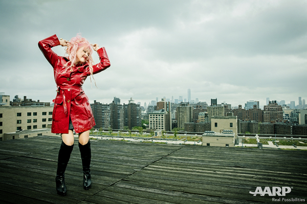 Photo Flash: Tony Winner Cyndi Lauper Rocks the Cover of AARP The Magazine Image
