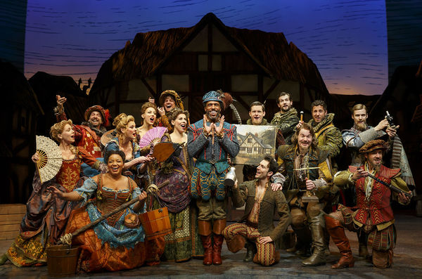 Photo Flash: Will Power! First Look at Will Chase, Rob McClure and More in Broadway's SOMETHING ROTTEN! Image