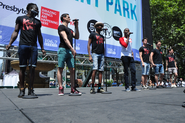 Photo Coverage: Casts of GREAT COMET, WAITRESS & More Arrive at Broadway In Bryant Park! Image