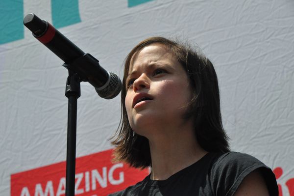 Photo Coverage: Casts of GREAT COMET, WAITRESS & More Arrive at Broadway In Bryant Park! Image