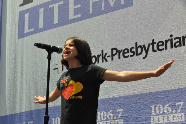 Photo Coverage: Casts of GREAT COMET, WAITRESS & More Arrive at Broadway In Bryant Park! Image