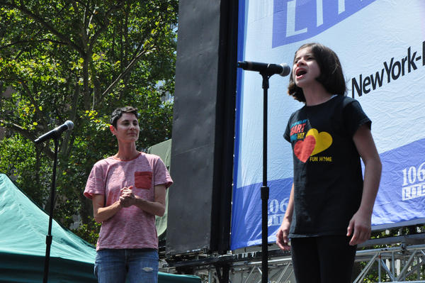 Photo Coverage: Casts of GREAT COMET, WAITRESS & More Arrive at Broadway In Bryant Park! Image