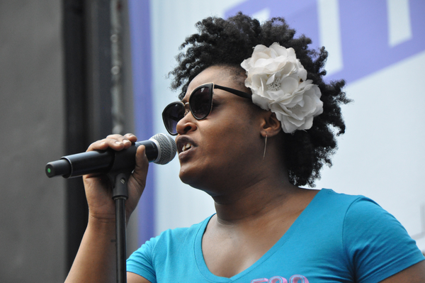 Photo Coverage: Casts of GREAT COMET, WAITRESS & More Arrive at Broadway In Bryant Park! Image
