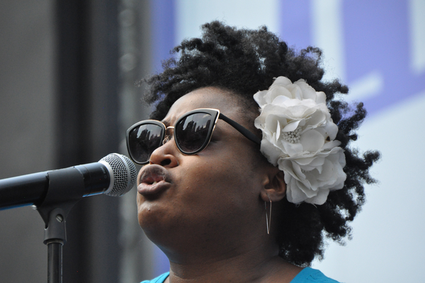 Photo Coverage: Casts of GREAT COMET, WAITRESS & More Arrive at Broadway In Bryant Park! Image