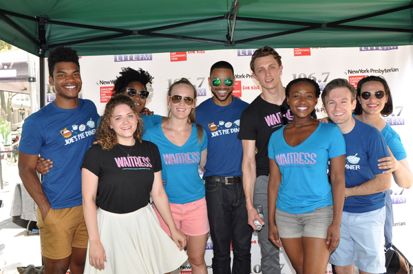 Photo Coverage: Casts of GREAT COMET, WAITRESS & More Arrive at Broadway In Bryant Park! Image