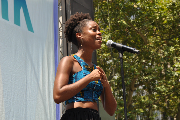 Photo Coverage: Casts of GREAT COMET, WAITRESS & More Arrive at Broadway In Bryant Park! Image
