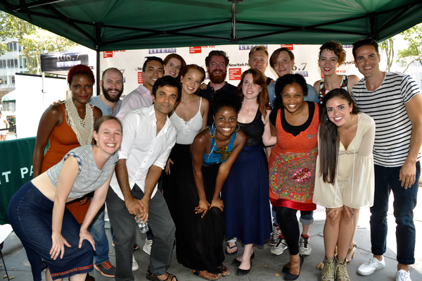 Photo Coverage: Casts of GREAT COMET, WAITRESS & More Arrive at Broadway In Bryant Park! Image