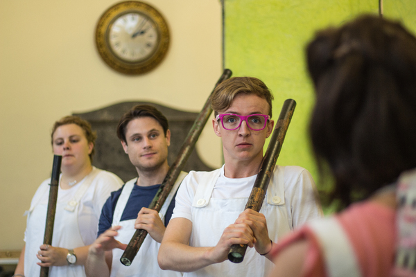 Photo Flash: 3 LITTLE PIGS TOUR in Rehearsal Image