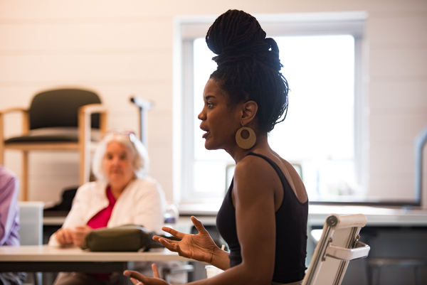 Photo Flash: Chisa Hutchinson Speaks as Part of Dramatists Guild Fund's Traveling Masters Program Image