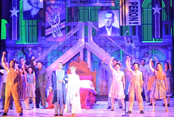 Photo Flash: First Look at Jenny Ashman and Brandon Rubendall in EVITA at Opera North Image