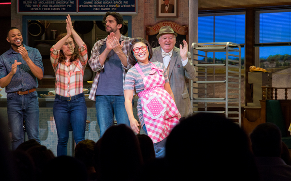 Photo Coverage: Jenna Ushkowitz Takes First Bows in WAITRESS  Image