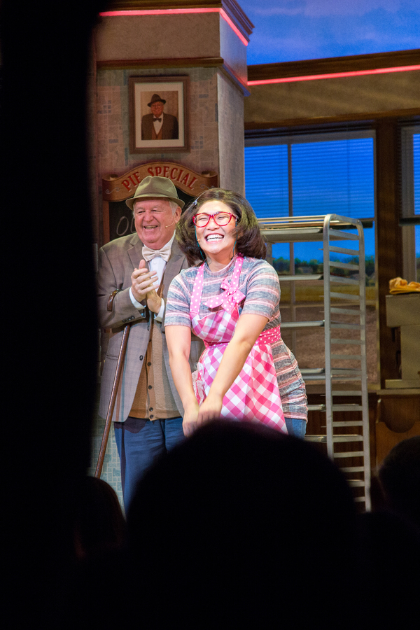 Photo Coverage: Jenna Ushkowitz Takes First Bows in WAITRESS  Image