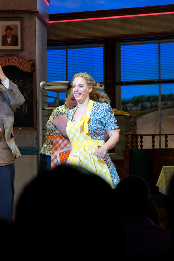 Photo Coverage: Jenna Ushkowitz Takes First Bows in WAITRESS  Image