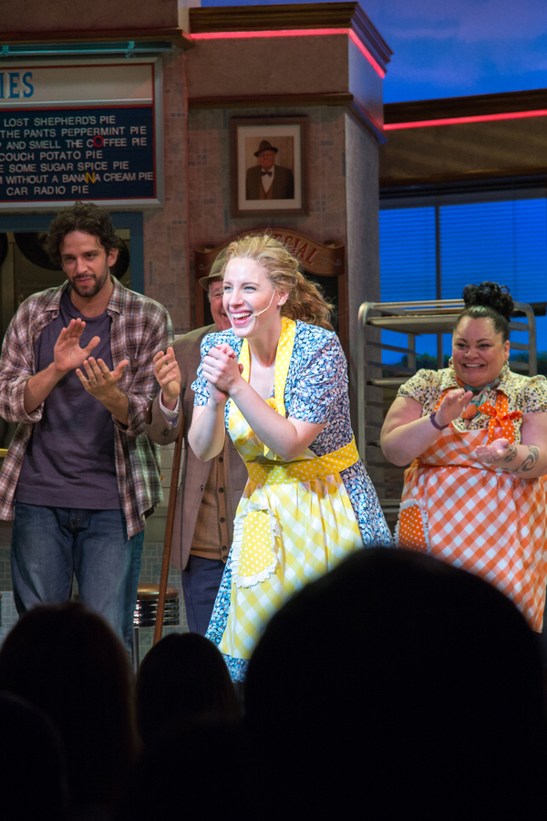 Photo Coverage: Jenna Ushkowitz Takes First Bows in WAITRESS  Image