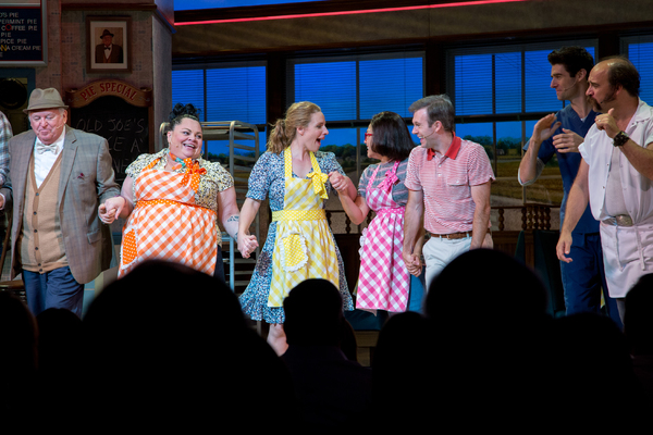 Photo Coverage: Jenna Ushkowitz Takes First Bows in WAITRESS  Image