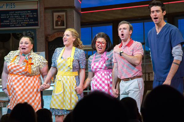 Photo Coverage: Jenna Ushkowitz Takes First Bows in WAITRESS  Image
