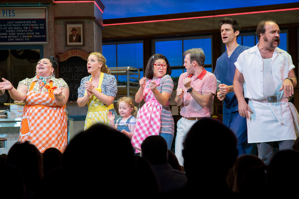 Photo Coverage: Jenna Ushkowitz Takes First Bows in WAITRESS Image